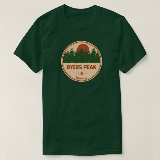 Byers Peak Wilderness, Colorado T-shirt (Design voorkant)