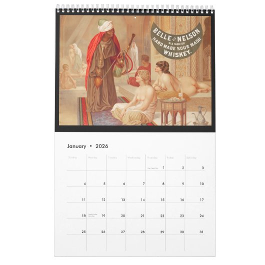 Bygo Brands Bar Calendar Kalender (Jan 2026)