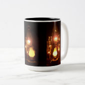 Bygone Era Antiek Olielampen Koffie Mok 15 oz. (Voorkant rechts)