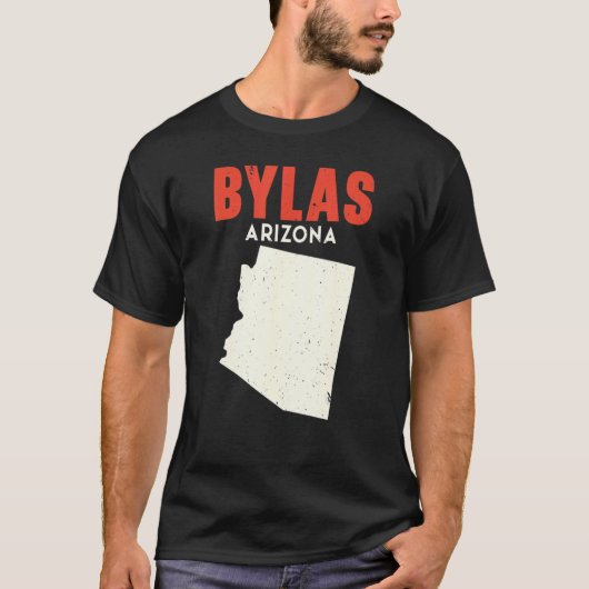 Bylas Arizona USA T-shirt (Voorkant)