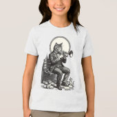 Byleth Snorharen en Koper Tri-Blend Shirt (Voorkant)