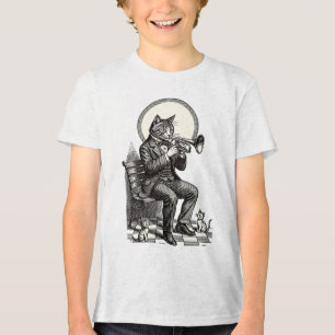 Byleth Snorharen en Koper Tri-Blend Shirt