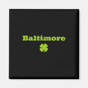 Byltimore Md Ierse trots Shamrock St. Patrick's Da Magneet