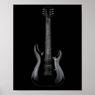 Bynd Rock and Roll Guitar S voor mannen Bynd T-shi Poster