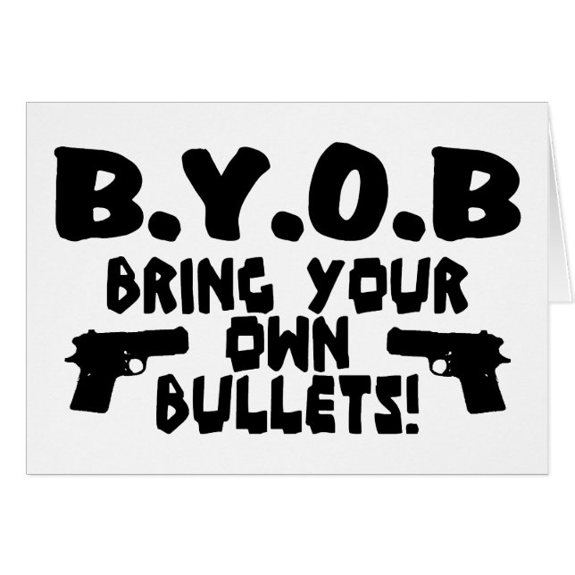 BYOB (Voorkant Horizontaal)