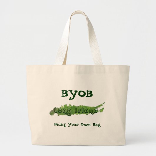 BYOB Bag Grote Tote Bag (Voorkant)