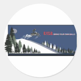 byob[Conver] Ronde Sticker