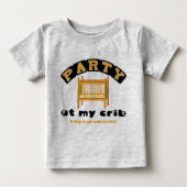 BYOB, grappig, baby, shirt. (Voorkant)
