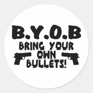 BYOB RONDE STICKER