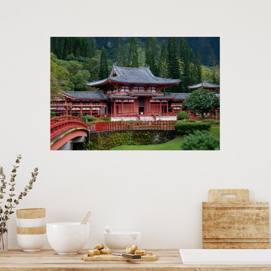 Byodo-in-tempel Poster (Keuken)