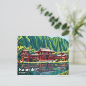 Byodo-In Tempel VS Briefkaart (Staand voorkant)