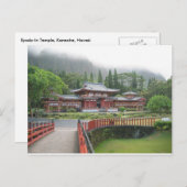 Byodo-in Temple-Briefkaart Briefkaart (Voorkant / Achterkant)