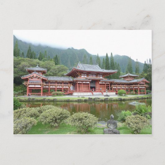 Byodo-in Temple-Briefkaart Briefkaart (Voorkant)