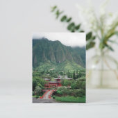 Byodo-In Temple, Oʻahu, Hawaïʻi - Briefkaart (Staand voorkant)