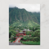 Byodo-In Temple, Oʻahu, Hawaïʻi - Briefkaart (Voorkant)