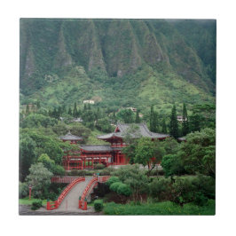 Byodo-In Temple, Oʻahu, Hawaïʻi Tegeltje