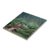 Byodo-In Temple, Oʻahu, Hawaïʻi Tegeltje (Zijkant)