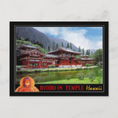 Byodo-In Temple, Oahu, Hawaii Briefkaart (Voorkant)