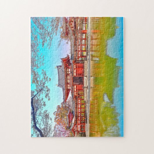 Byodoin Legpuzzel (Verticaal)