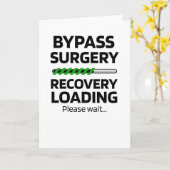 Bypass Chirurgie Herstel Gift | Open hartchirurgie Kaart (Gele Bloem)