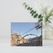 Bypass Construction van Hoover Dam Briefkaart (Staand voorkant)