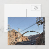 Bypass Construction van Hoover Dam Briefkaart (Voorkant / Achterkant)
