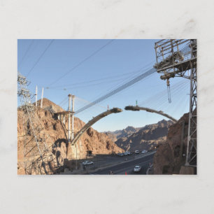 Bypass Construction van Hoover Dam Briefkaart