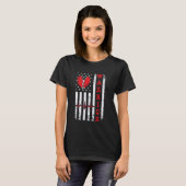 Bypass hartaanval  Grunge hart S T-shirt (Voorkant volledig)