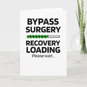 Bypass Surgery Recovery Gift   Open hartchirurgie Kaart