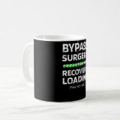 Bypass Surgery Recovery Gift | Open hartchirurgie Koffiemok (Voorkant links)