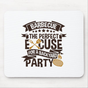 Byrbecue is het perfecte excuus voor een feestje i muismat