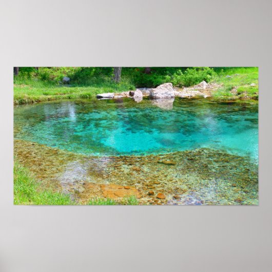 Byrds Mill Spring - Verzadigde kleur Poster (Voorkant)