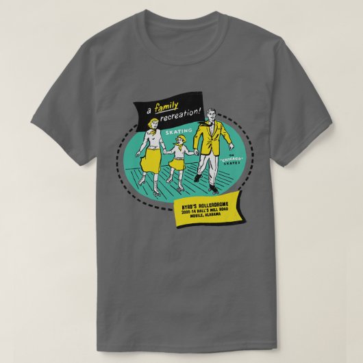 Byrds Rollerdrome T-shirt (Design voorkant)