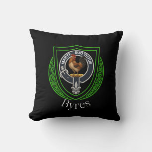 Byres Schotse Clan Crest Kussen