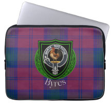 Byres Schotse Clan Tartan en Wapen 