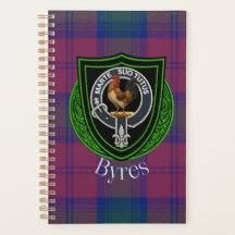 Byres Schotse Clan Tartan & Wapen