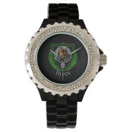 Byres Scottish Clan Crest Horloge
