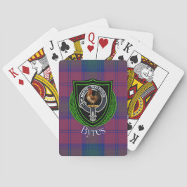 Byres Scottish Clan Tartan & Crest Pokerkaarten