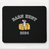 Byrn Hunt Lover - RN Hunt 2024 met Schattigee rat  Muismat (Voorkant)