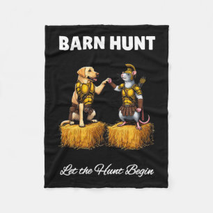 Byrn Hunt Lover - Schattigee krijgerrat en Yellow Fleece Deken