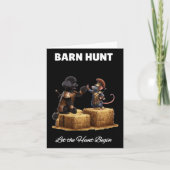 Byrn Hunt Lover - Schattigee krijgerrat en zwarte  Kaart (Voorkant)