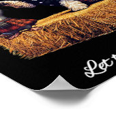 Byrn Hunt Lover - Schattigee Rat en Dandie Dinmont Poster (Hoek)