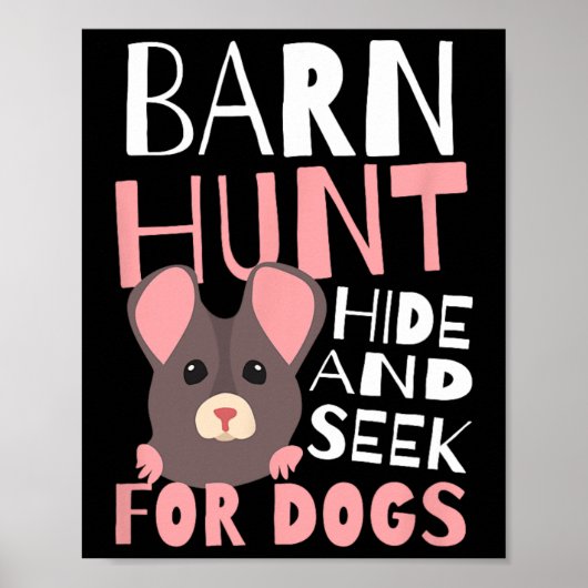 Byrn Hunt Verbergen en zoeken Ontwerp Rn Hunt Poster (Voorkant)