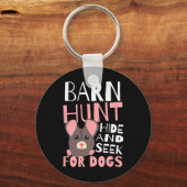 Byrn Hunt Verbergen en zoeken Ontwerp Rn Hunt Sleutelhanger (Voorkant)