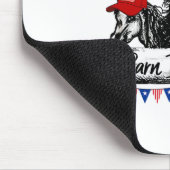 BYRN in de Verenigde Staten Paarden Grappig Paard  Muismat (Hoek)