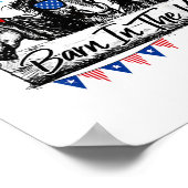 BYRN in de Verenigde Staten Paarden Grappig Paard  Poster (Hoek)