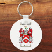 BYRNE FAMILIE CREST - BYRNE - WAPENKAT SLEUTELHANGER (Voorkant)