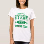 Byrne Irish Drink Team T-shirt (Voorkant)
