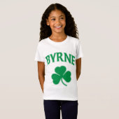 Byrne Irish Shamrock T-shirt (Voorkant volledig)