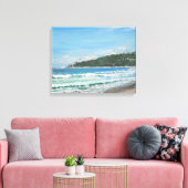 Byron Bay Australia. 27-11-1998 Canvas Afdruk (Insitu (Woonkamer))